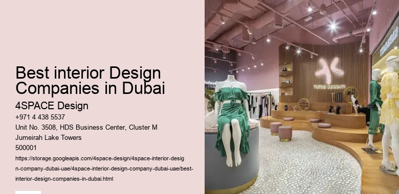 Best interior Design Companies in Dubai