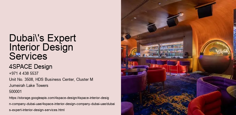 Dubai's Expert Interior Design Services