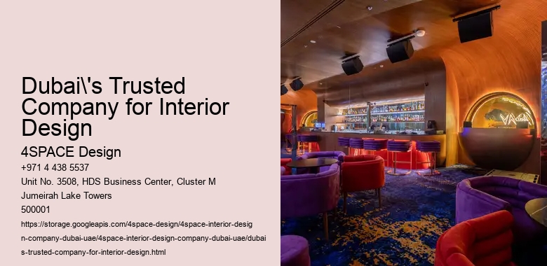 Dubai's Trusted Company for Interior Design
