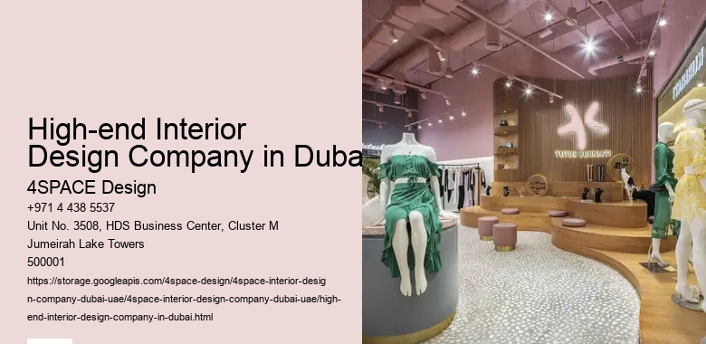 High-end Interior Design Company in Dubai